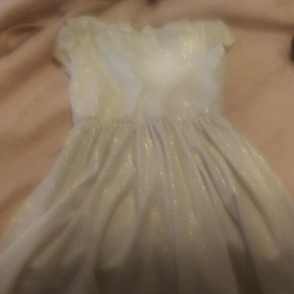Gold dress